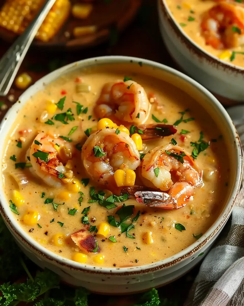 New Orleans Shrimp and Corn Bisque: A Cozy, Comforting Delight