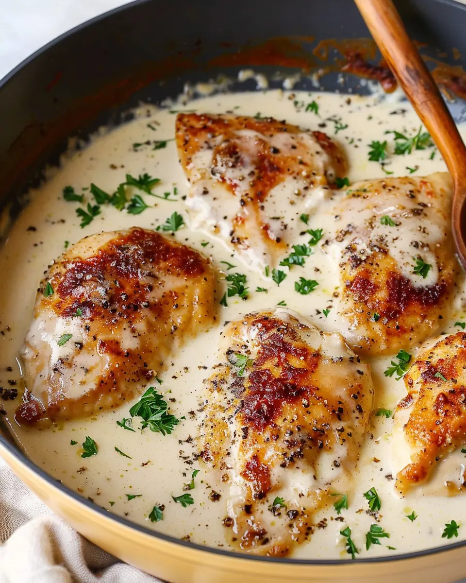 Creamy Garlic Parmesan Chicken Recipe: An Indulgent Delight for All
