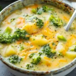 Broccoli Cheese Potato Soup