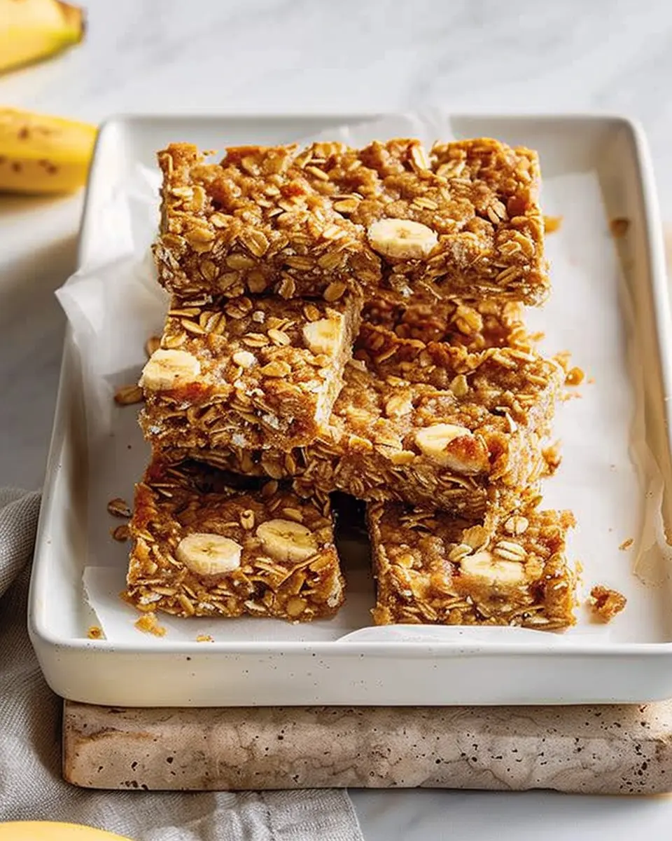 Banana-Oatmeal Breakfast Bars: Easy, Delicious, and Nutritious