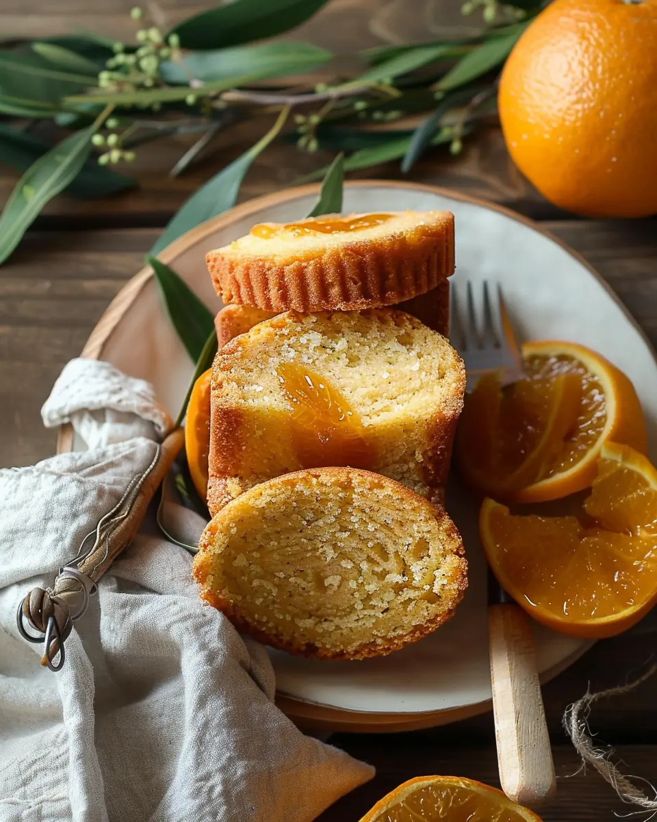 Orange Ginger Honey Cakes: Easy Recipe for Comforting Delight