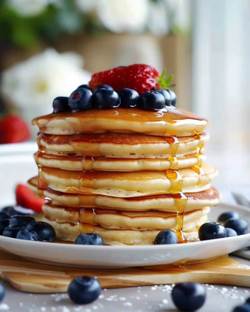 Best Fluffy Pancakes Recipe with Delightful Turkey Bacon Twist