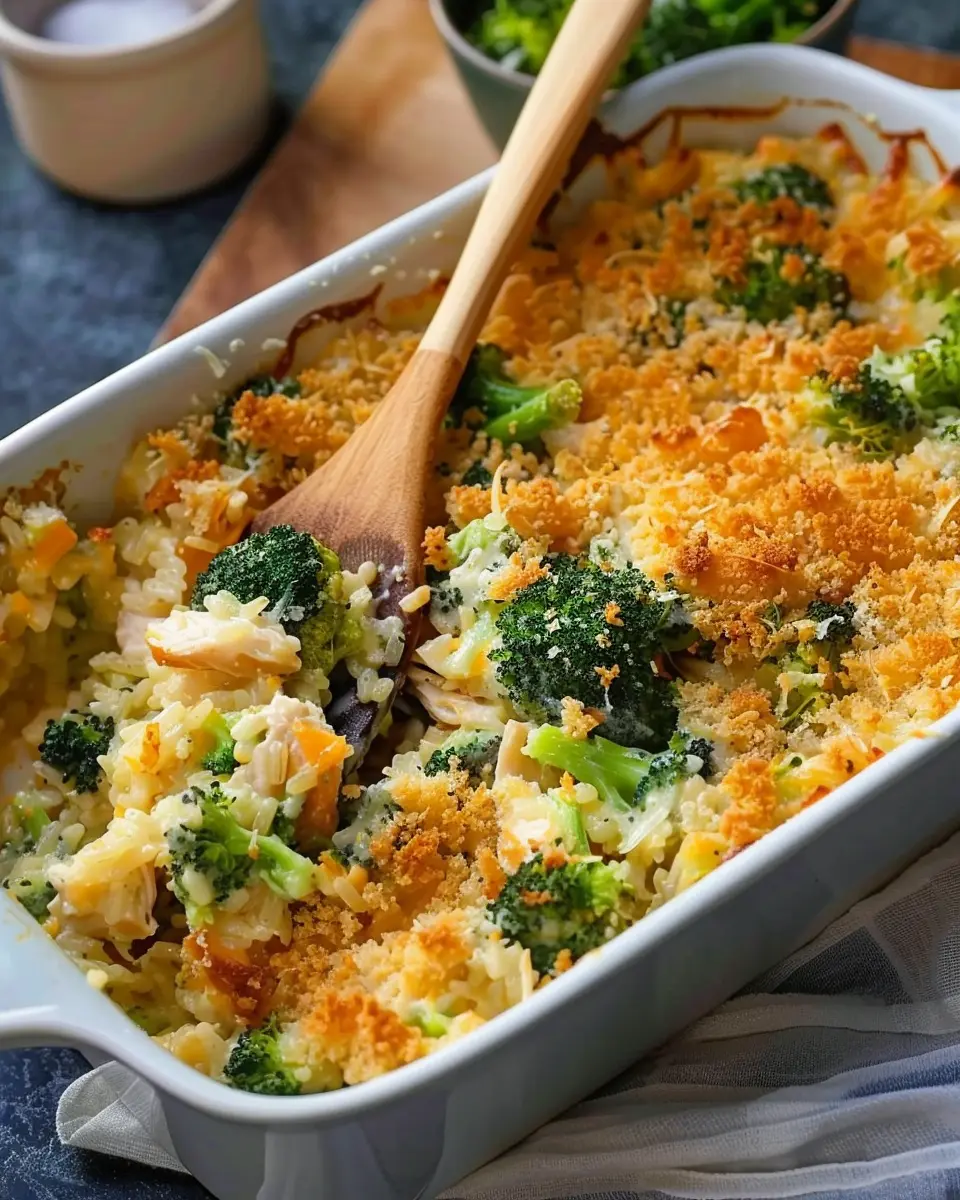 Chicken Broccoli Rice Casserole: Easy Comfort Food Delight
