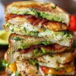 Chicken Avocado Melt Sandwich