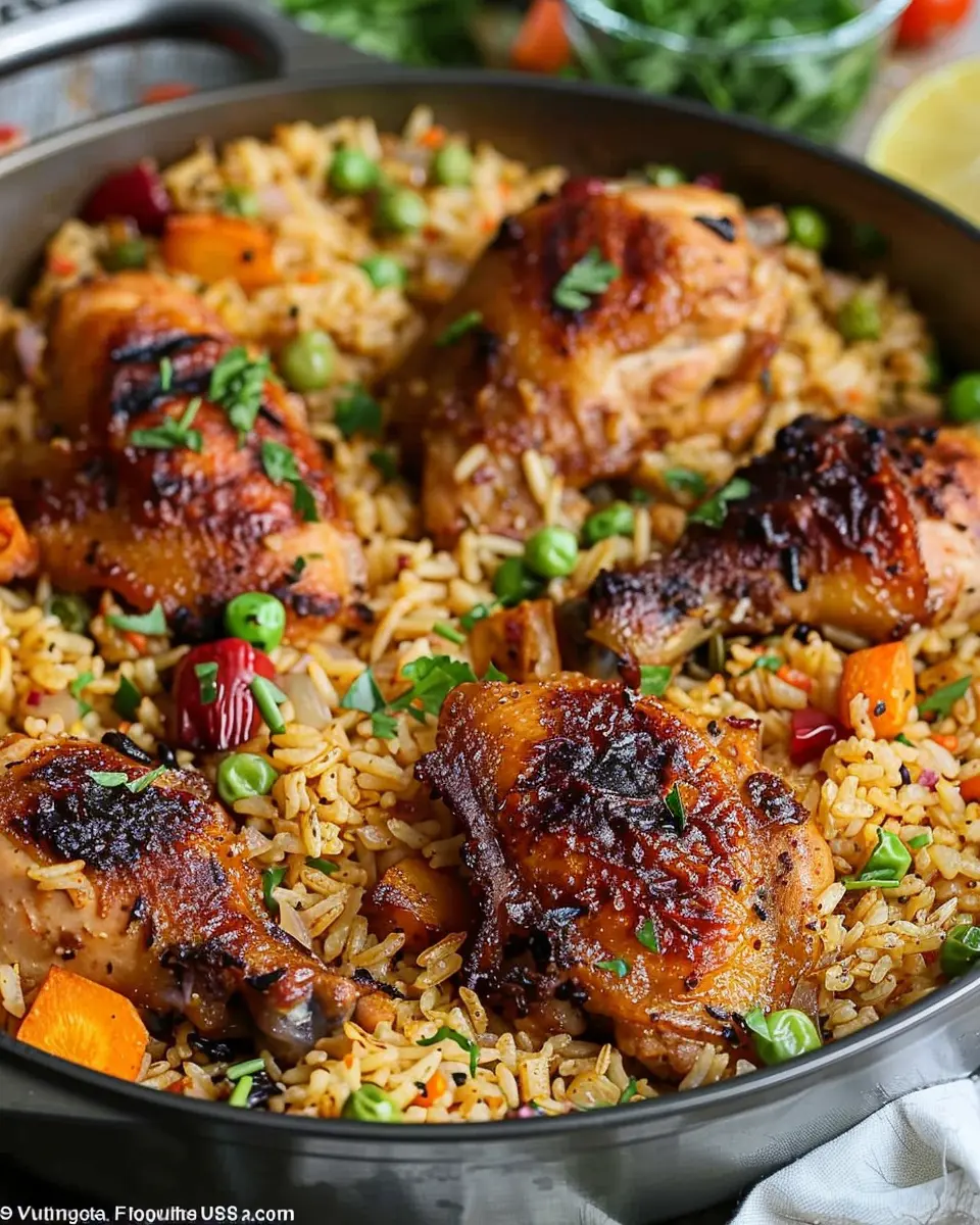 Caribbean Chicken and Rice: A Flavorful Easy Recipe to Love