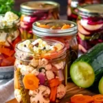 QUICK & EASY REFRIGERATOR PICKLED VEGETABLES