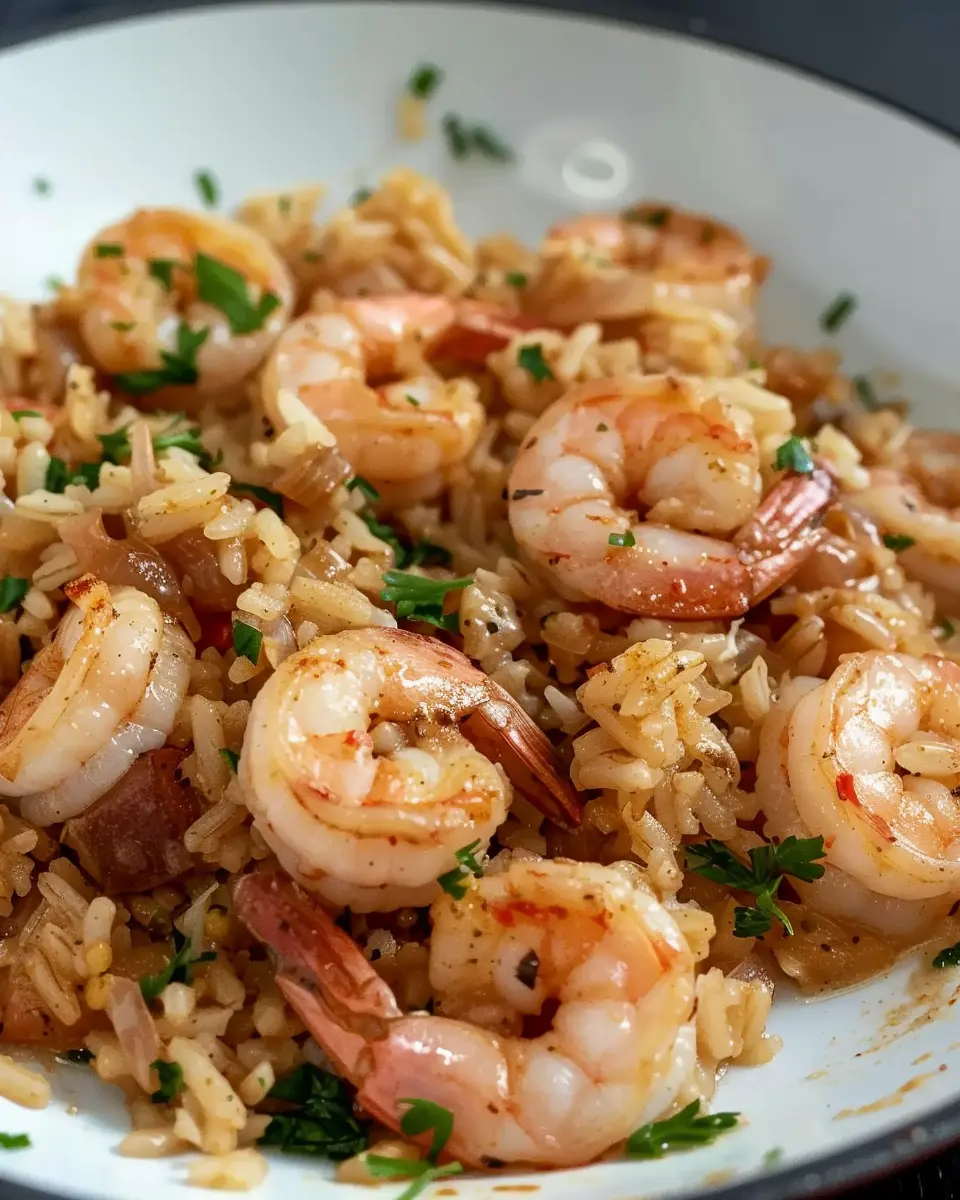 Cajun Shrimp and Rice: Easy Skillet Recipe with Turkey Bacon