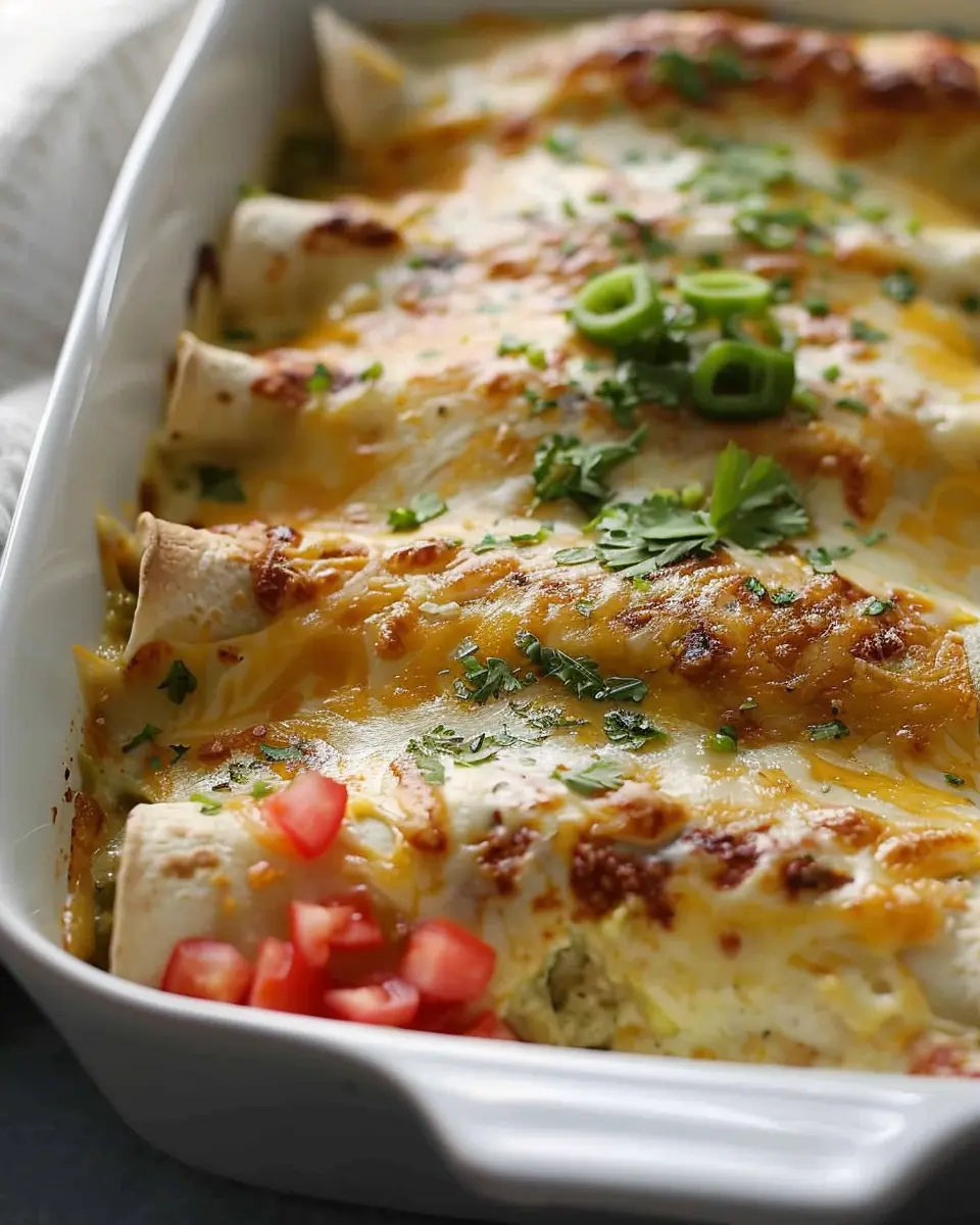 Cream Cheese Chicken Enchiladas for a Cozy Dinner Treat
