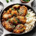 Garlic Butter Chicken and Rice
