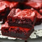 Best Homemade Red Velvet Brownies