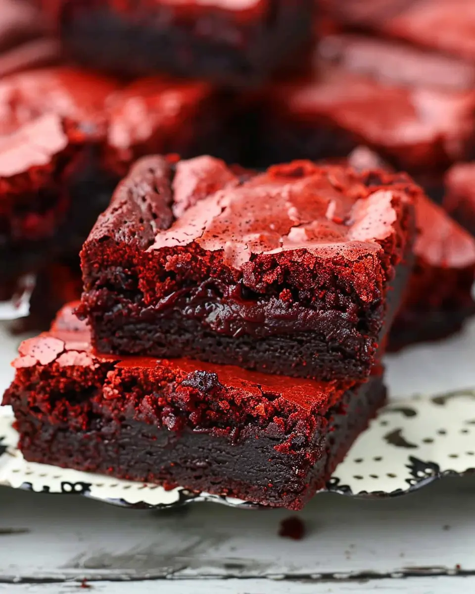 Best Homemade Red Velvet Brownies: Easy Indulgence for All