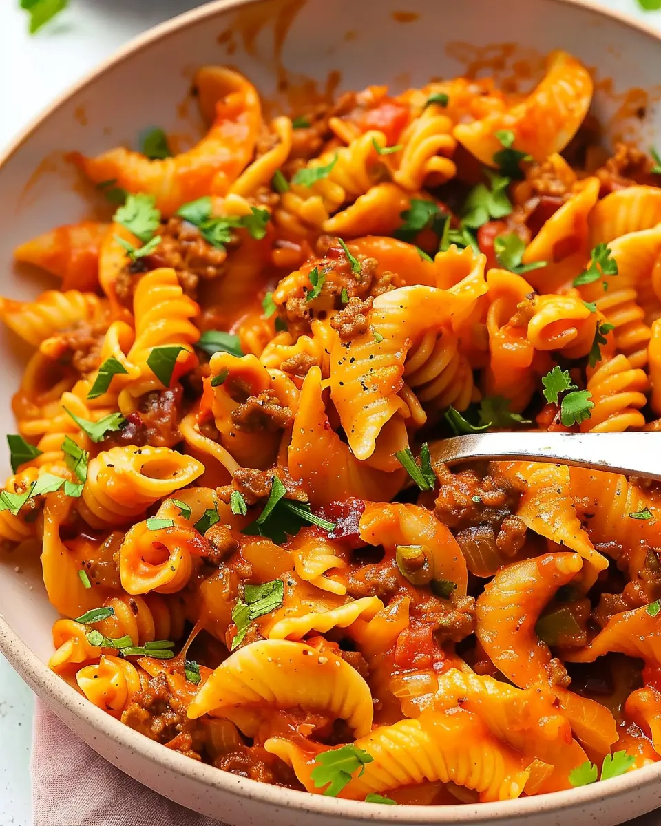 One Pot Cheesy Taco Pasta: The Easy Family Favorite You Need