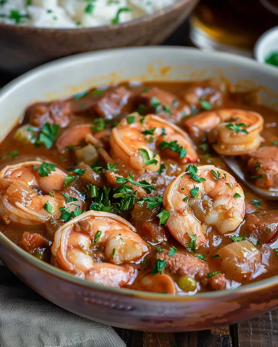 Gumbo Recipe: Indulgent Turkey Bacon &amp; Chicken Ham Delight