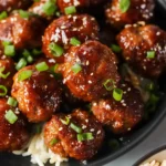Honey Garlic Meatballs
