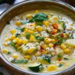 Corn and Zucchini Chowder