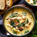 Creamy Tuscan Chicken Soup