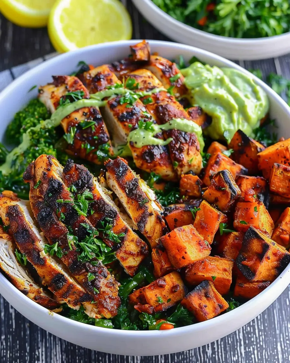 Cajun Chicken &amp; Sweet Potato Bowls: Easy Comfort Food Delight