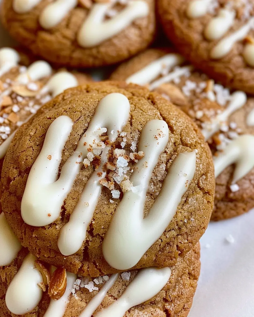 Chewy Maple Cinnamon Cookies with White Chocolate Delight at Home