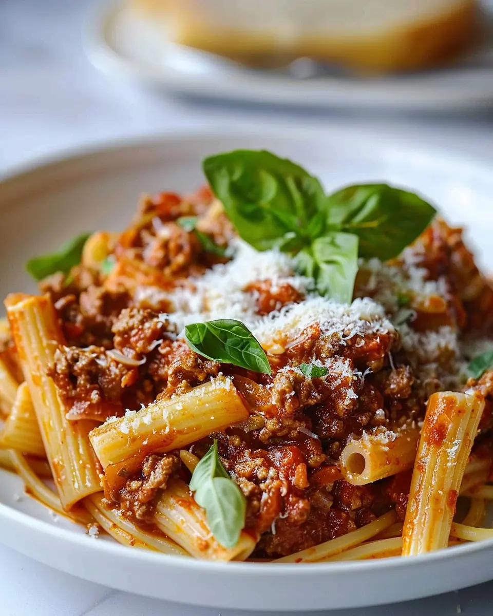 Simple Bolognese with Turkey Bacon: A Healthy Comfort Classic