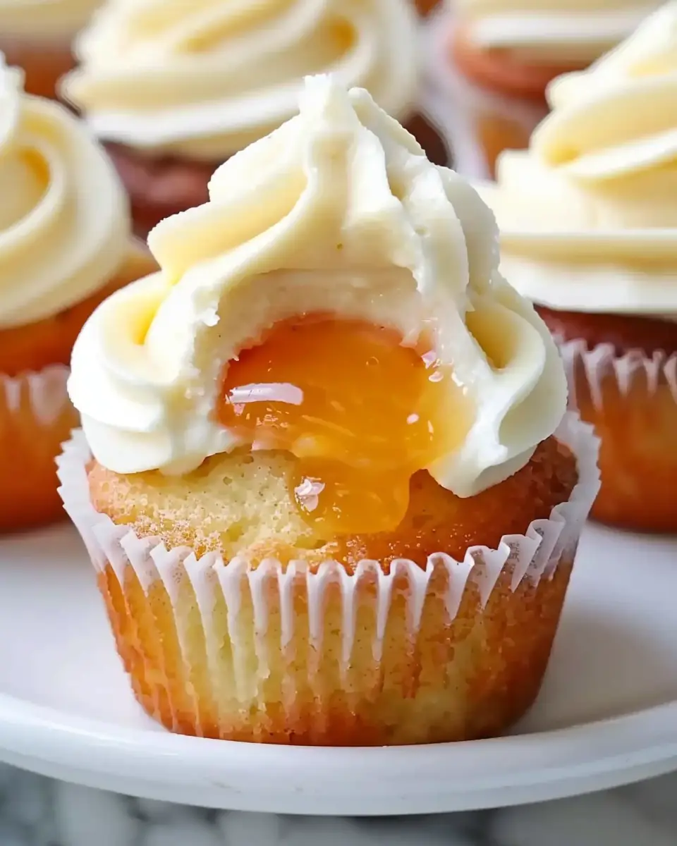 Honey Peach Cream Cheese Cupcakes: The Best Summer Treats
