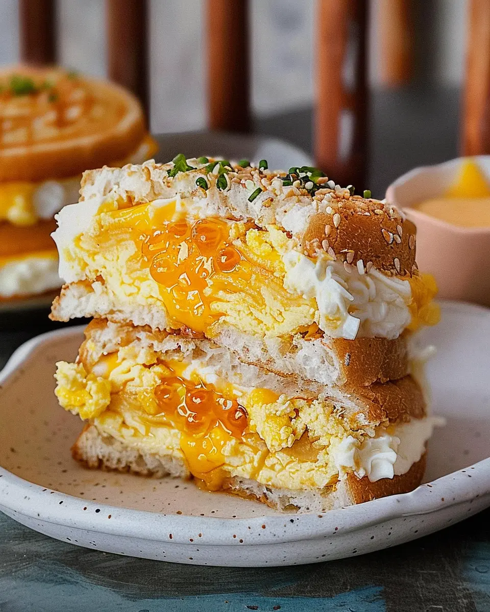 Tamago sando: Easy Turkey Bacon & Chicken Ham Delight