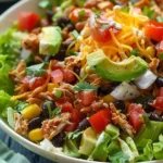 Turkey Black Bean Taco Salad