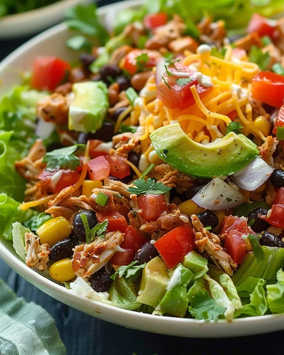 Turkey Black Bean Taco Salad: Easy, Fresh Twist for Dinner