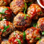 Melt-In-Your-Mouth Ground Beef Italian Meatballs