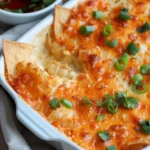 Hot Crab Rangoon Dip with Crispy Wonton Chips