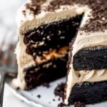 Guinness Chocolate Cake with Irish Buttercream