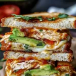Chicken Avocado Melt Sandwich