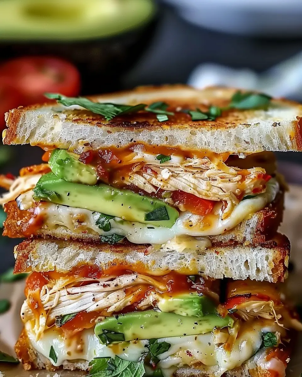 Chicken Avocado Melt Sandwich: The Best Twist on a Classic Delight