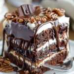 Chocolate Turtle Cake