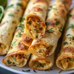 Baked Chicken Taquitos
