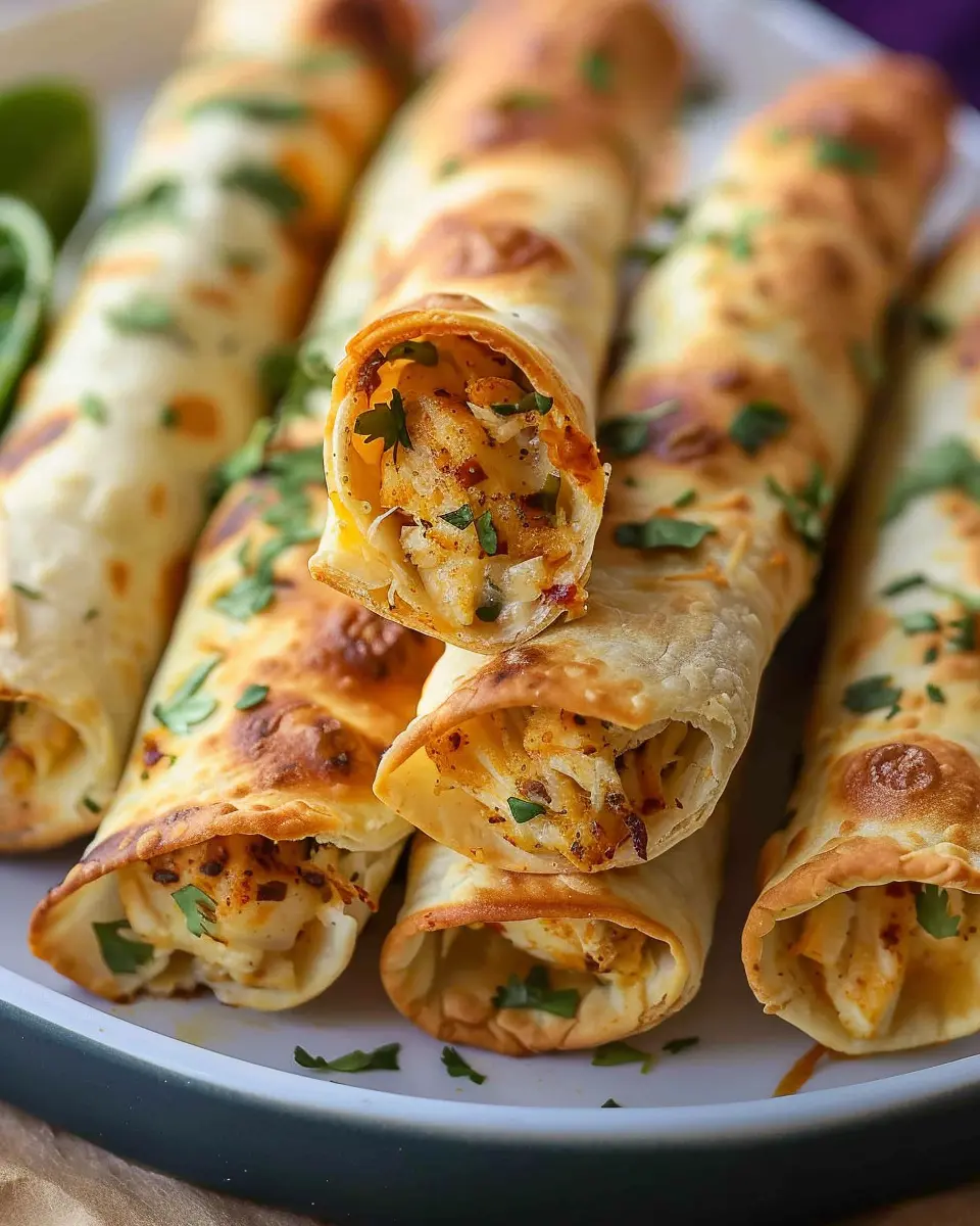 Baked Chicken Taquitos: Easy, Flavorful, and Family-Friendly