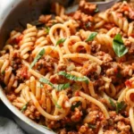 Ground Turkey Pasta