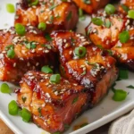 Mouthwatering Honey Garlic Salmon Bites