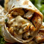 Cheesy Garlic Chicken Wraps: A Deliciously Easy Meal