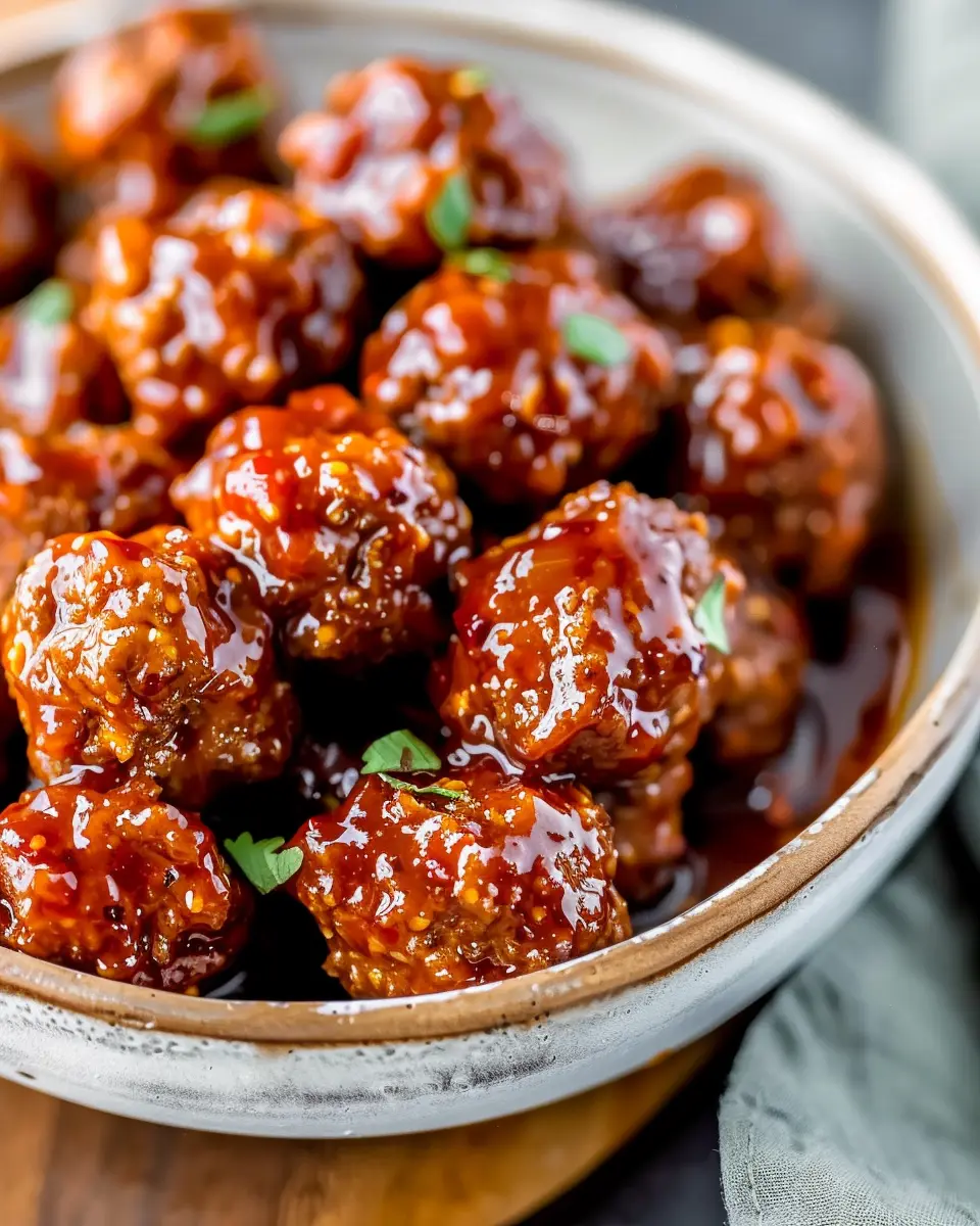 Sweet Chili Meatballs Crockpot Recipe for Effortless Flavor