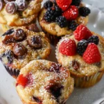 Easy Pancake Muffins with Six Flavors