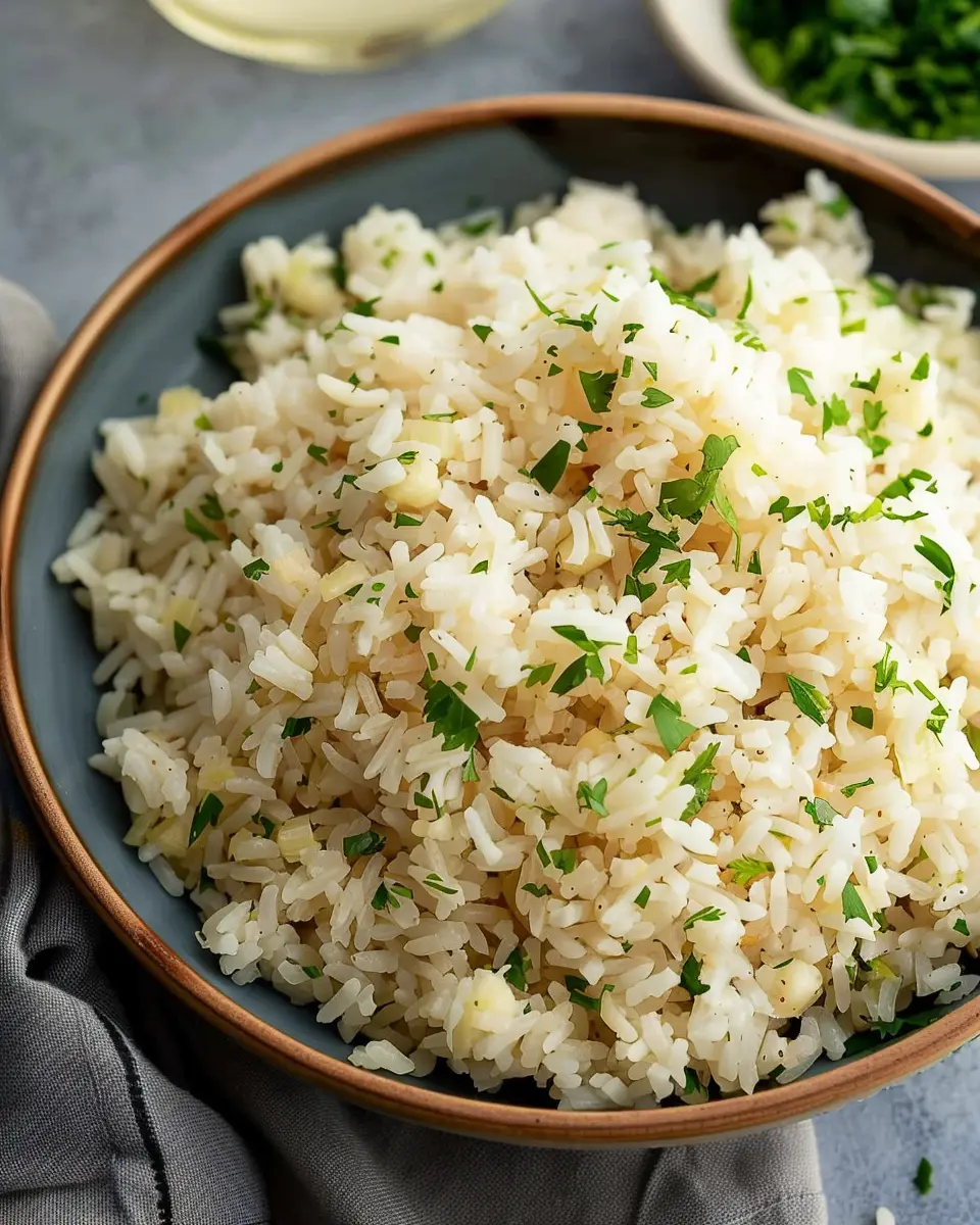 Garlic Butter Rice: The Easy, Flavorful Side You’ll Love