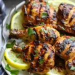 Lemon Ginger Soy Marinated Grilled Chicken
