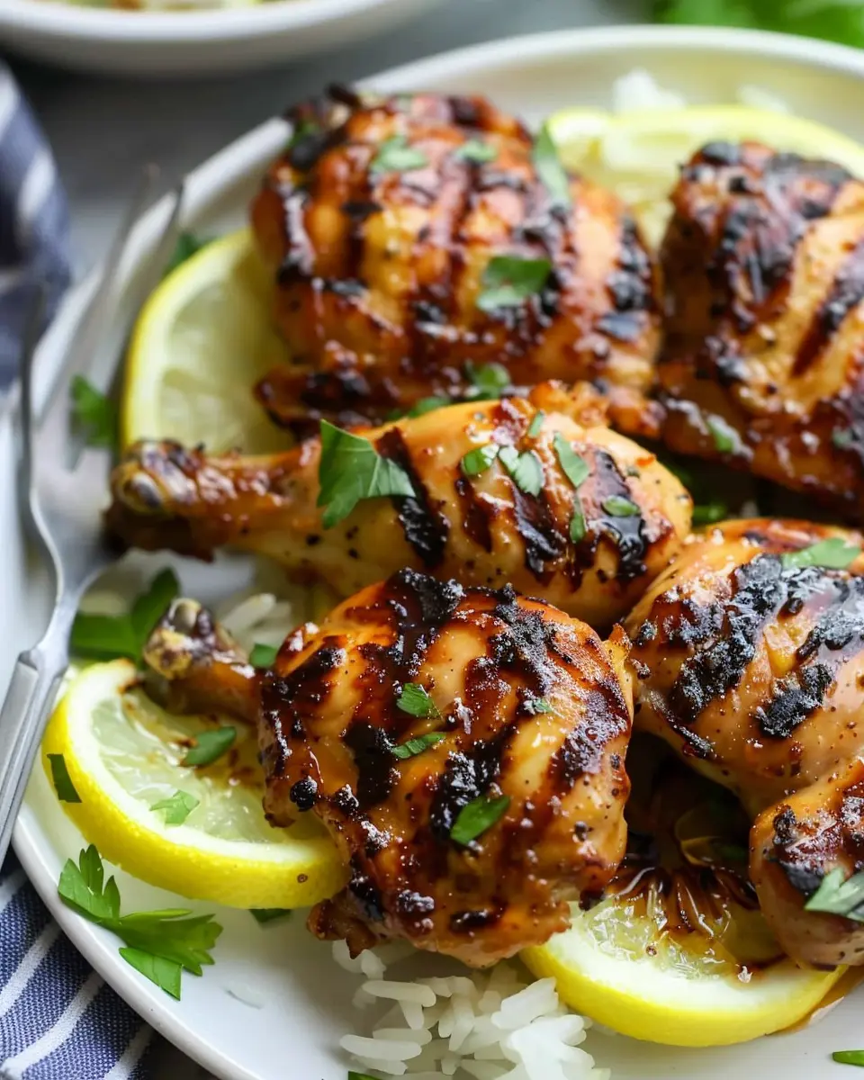 Lemon Ginger Soy Marinated Grilled Chicken: A Juicy Delight for Home Cooks