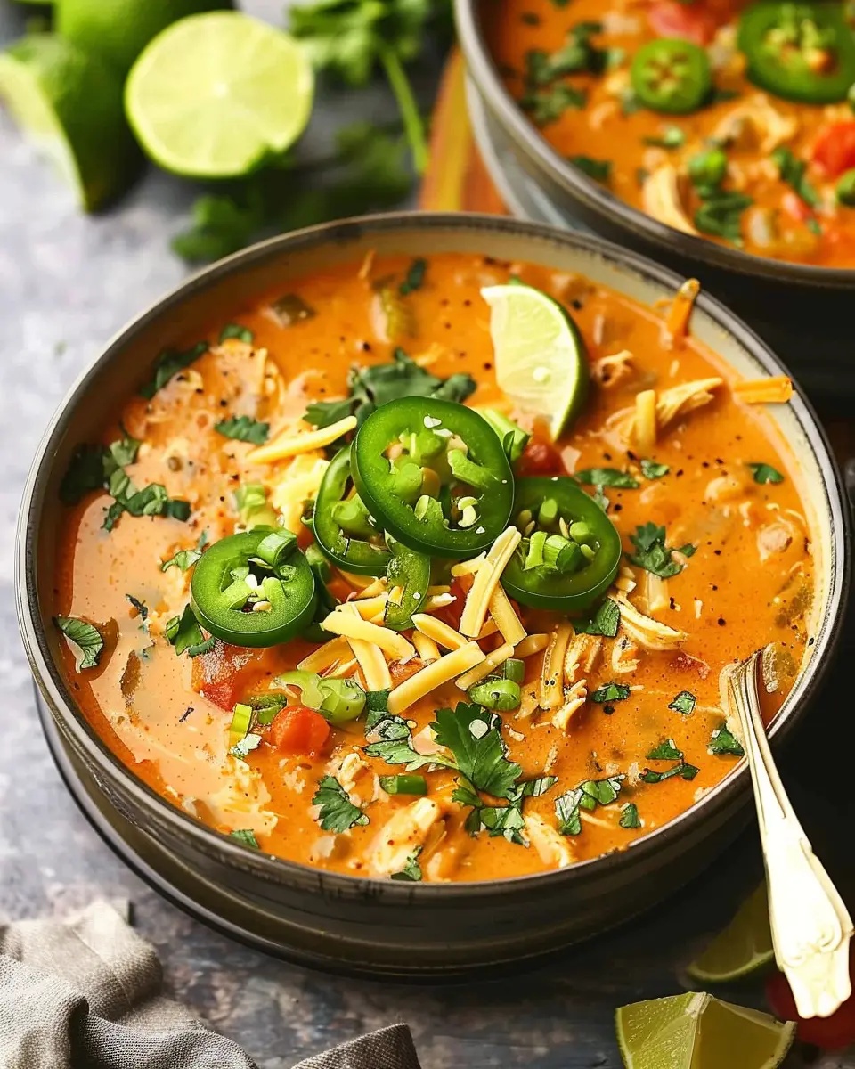 Creamy Chicken Enchilada Soup: The Best Comforting Delight
