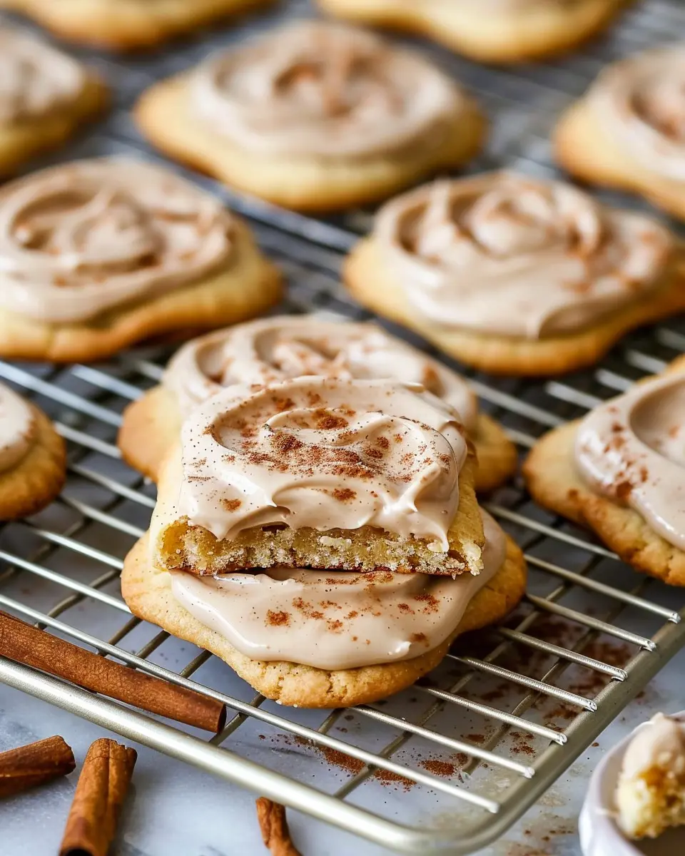Frosted brown sugar cinnamon pop tart cookies: The Best Homemade Treat