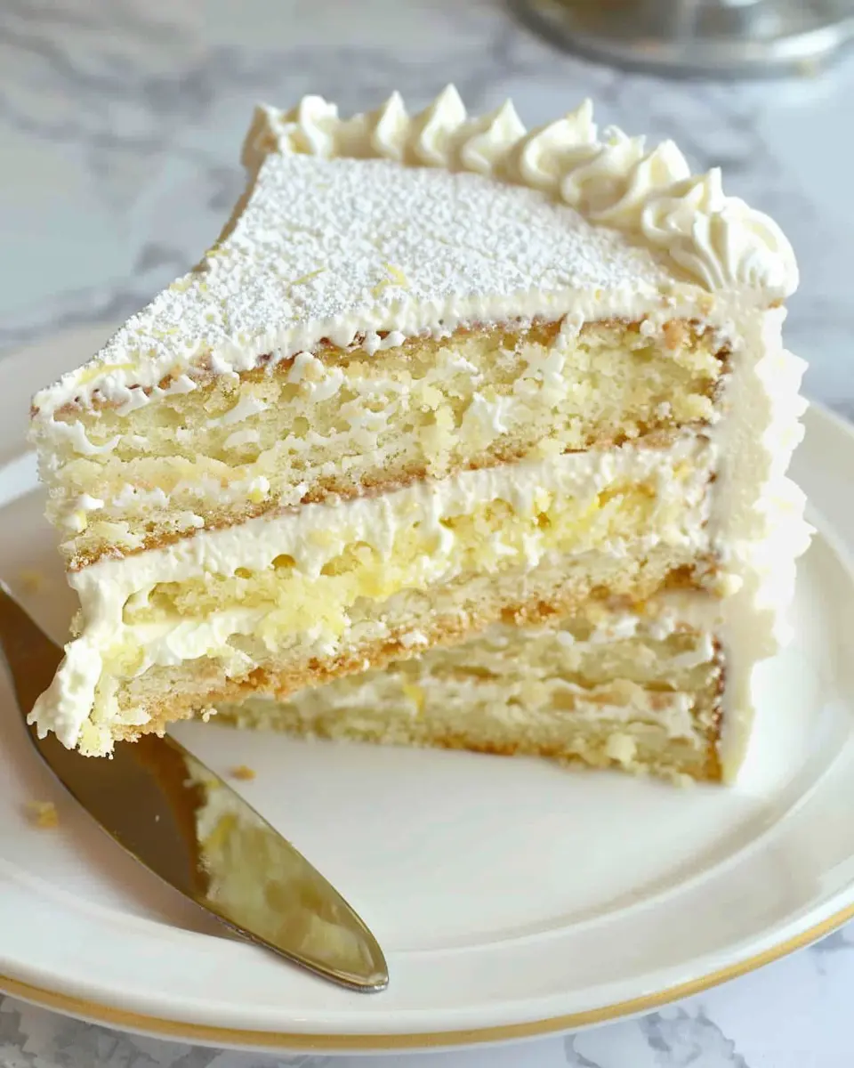 Cheesecake Factory Italian Lemon Cream Cake: Indulgent Homemade Delight