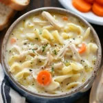 Creamy Chicken Noodle Soup