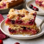 The Best Cranberry Crumb Bars