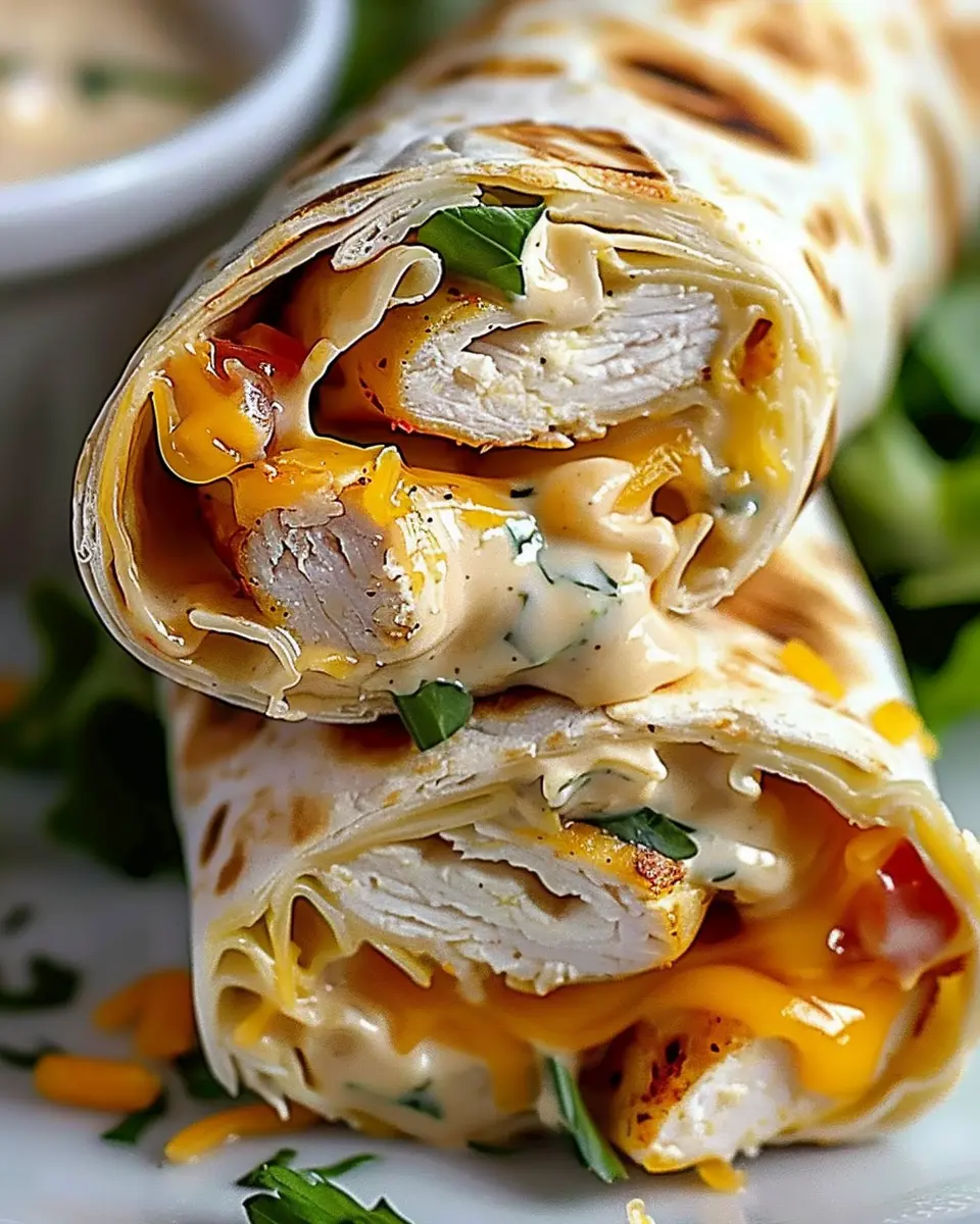 Quick Cheesy Chicken Wrap: Easy Recipe for Delicious Meals at Home
