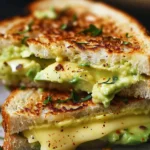 Creamy Avocado Grilled Cheese